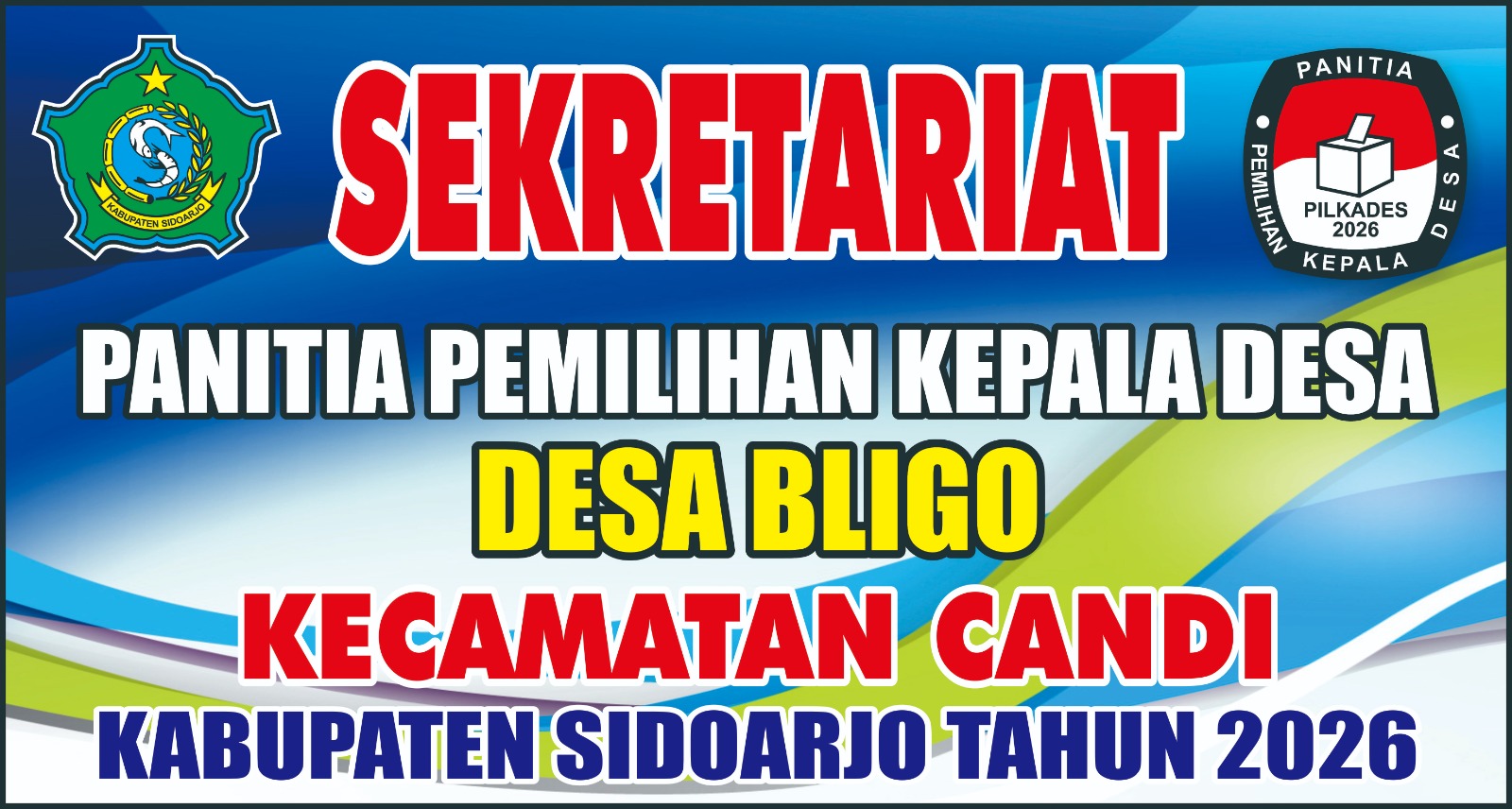 SUKSESKAN PEMILIHAN KEPALA DESA TAHUN 2025 DESA BLIGO KEC. CANDI KAB. SIDOARJO
